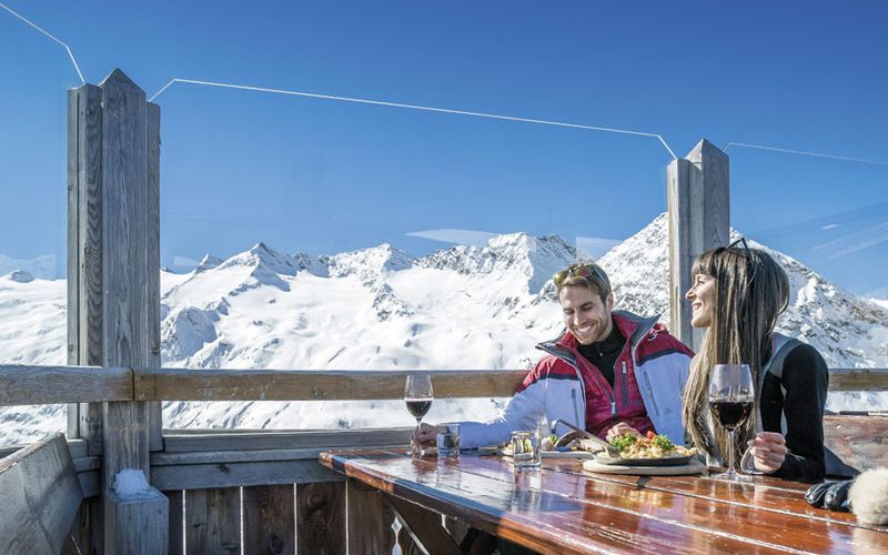 gemütliche Hütten und Almen mit Ausblick