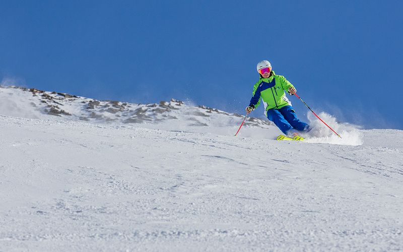 Snowboard course alpine sports Obergurgl